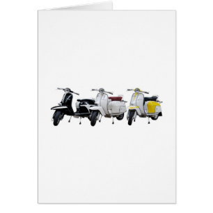 lambretta hälsningskort
