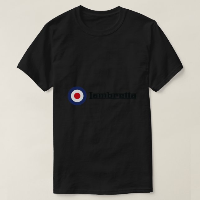 Lambretta Logo with Roundel Classic T-Shirt (Design framsida)