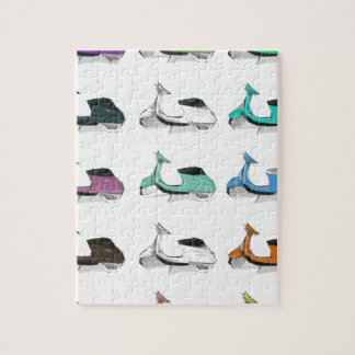 Lambretta popkonst pussel