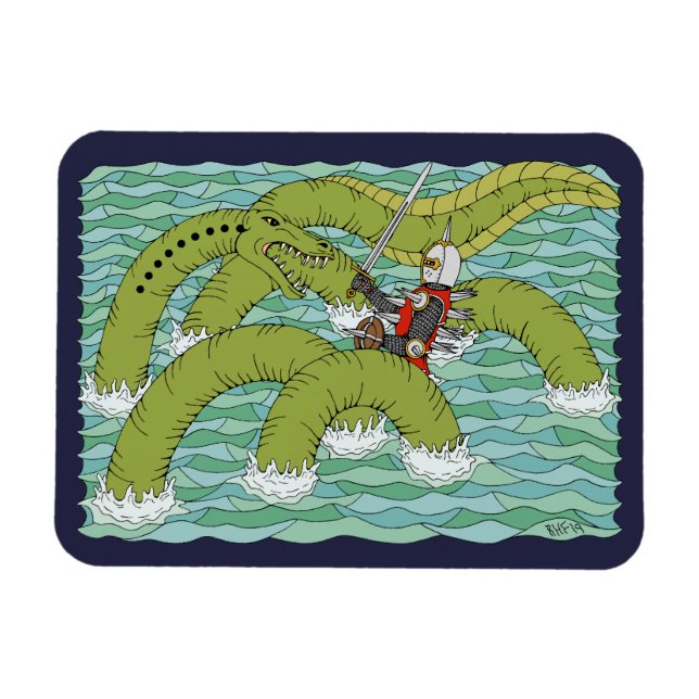 Lambton Mask Magnet (Horisontell)