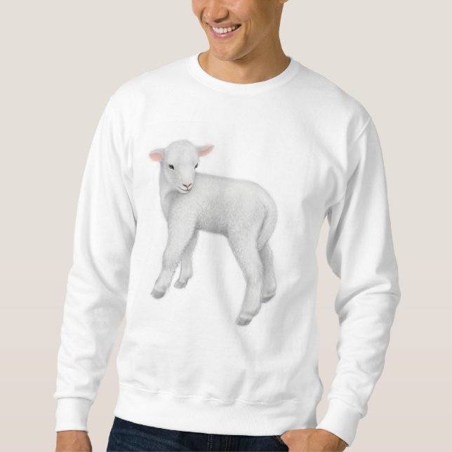 Lambtröja Långärmad Tröja (Framsida)
