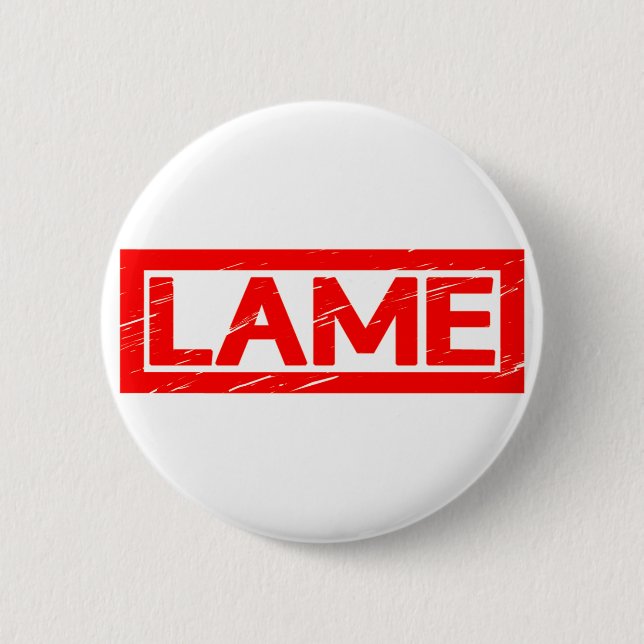 Lame Frimärke Knapp (Framsida)