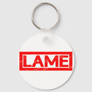 Lame Frimärke Nyckelring