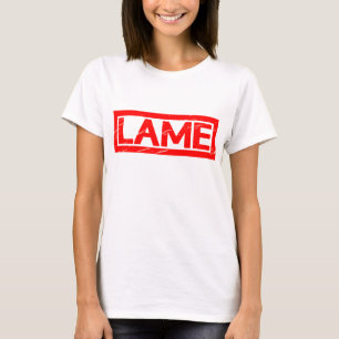 Lame Frimärke T Shirt