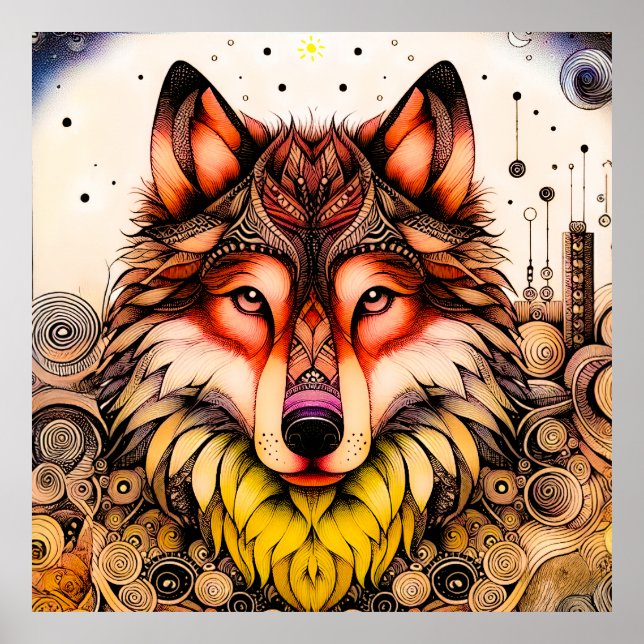 L'Âme Ornementale de la Nuit Poster (Framsidan)