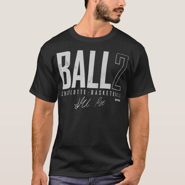 Lamelo Boll Elite Namnteckning T Shirt (Framsida)