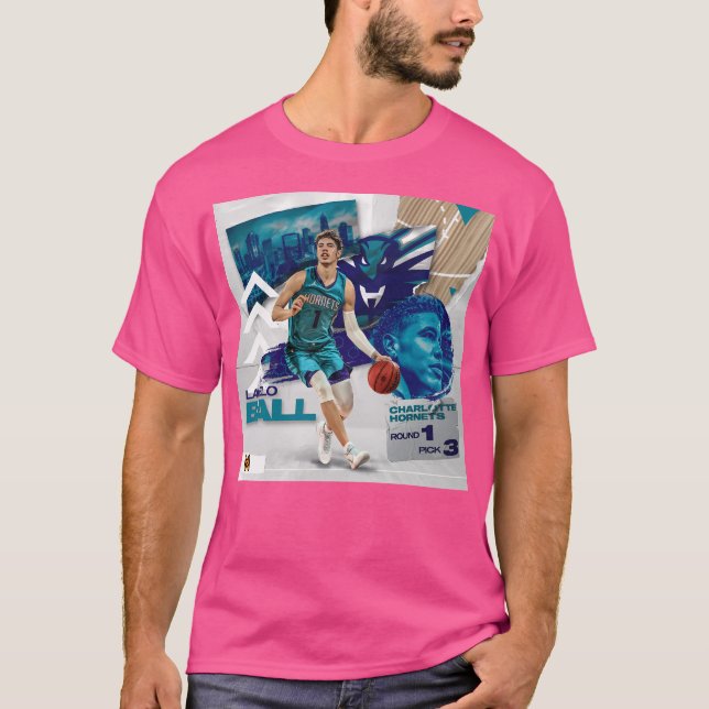 Lamelo Boll Rookie Draft T Shirt (Framsida)