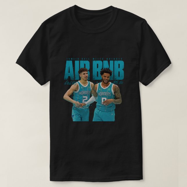 LaMelo Boll x Miles Bridges T Shirt (Design framsida)