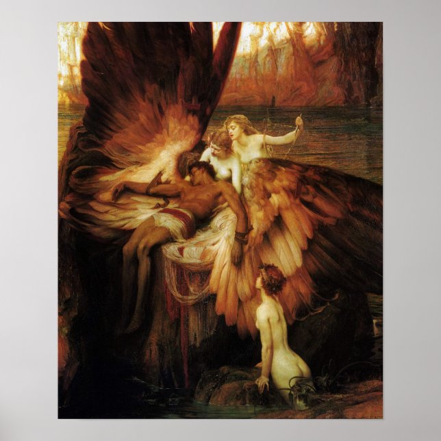 Lament för Icarus Poster (Framsidan)