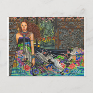 "Lament for Living" vykort