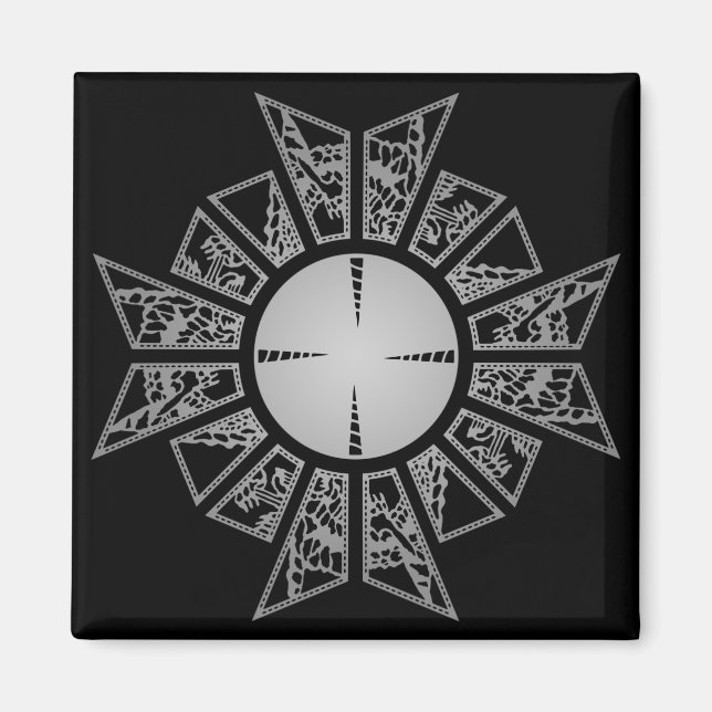 Lament star silver magnet (Framsidan)