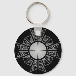 Lament star silver nyckelring