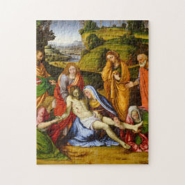 Lamentation av Andrea Solario Pussel
