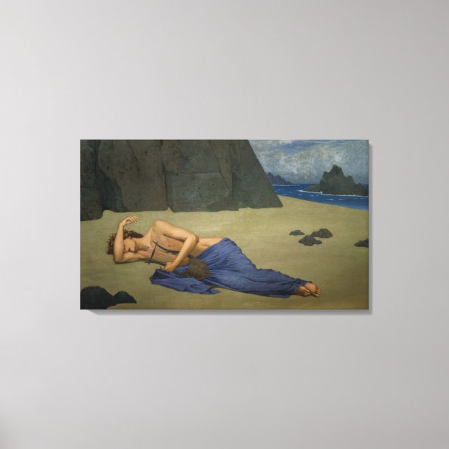 Lamentation av Orpheus Canvastryck (Framsida)
