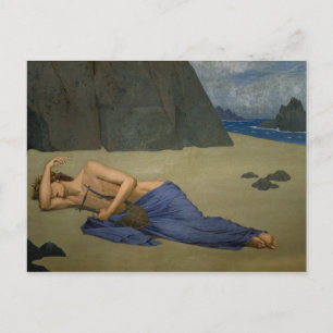 Lamentation av Orpheus Vykort