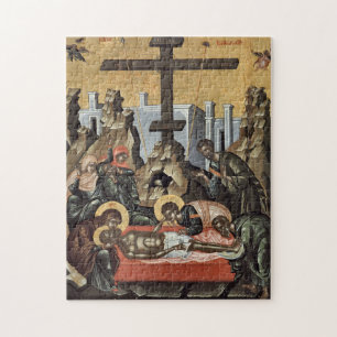 Lamentation of Jesus Ortodox Christian Icon Pussel