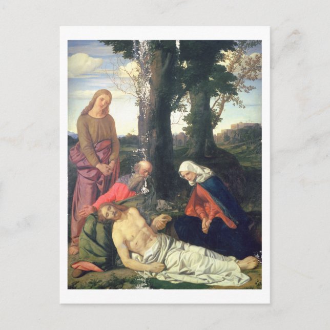 Lamentation of the Dead Kristus Vykort (Framsida)