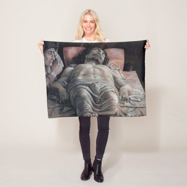 Lamentation över de döda Kristus, Mantegna Fleecefilt (På plats)