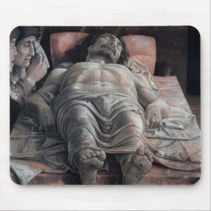 Lamentation över de döda Kristus, Mantegna Musmatta