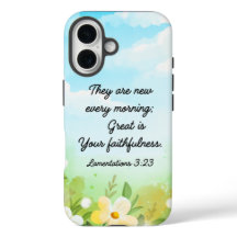 Lamentationer 3:23 Gult Vår Christian