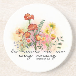 Lamentations 3:23 Hans meriter nya varje morgon Underlägg