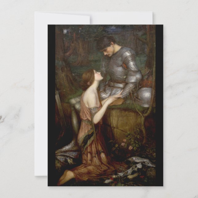 Lamia av John William Waterhouse (Framsida)