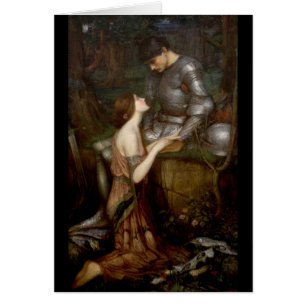 Lamia av John William Waterhouse OBS Kort