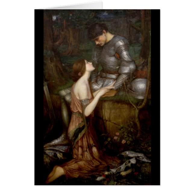 Lamia av John William Waterhouse OBS Kort (Framsidan)