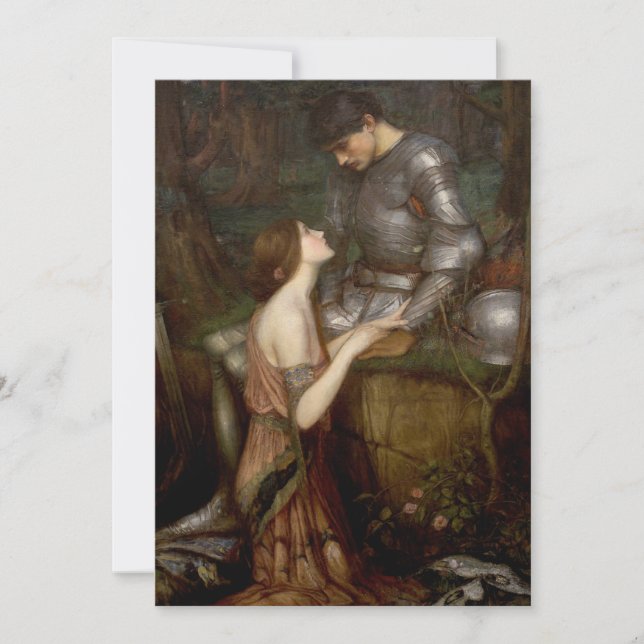 Lamia och soldaten av John William Waterhouse (Framsida)