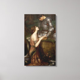 Lamia och soldaten (av John William Waterhouse) Canvastryck
