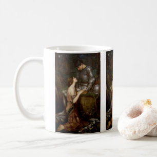 Lamia och soldaten av John William Waterhouse Kaffemugg