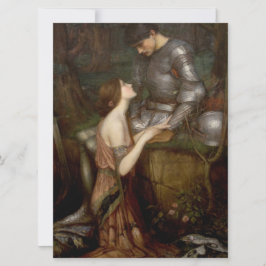 Lamia och soldaten (av John William Waterhouse) Kort