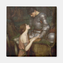 Lamia och soldaten (av John William Waterhouse) Magnet
