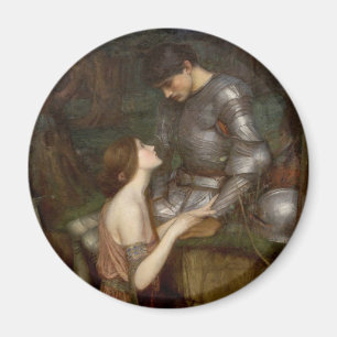 Lamia och soldaten av John William Waterhouse Magnet