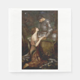 Lamia och soldaten (av John William Waterhouse) Pappersservett