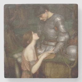 Lamia och soldaten (av John William Waterhouse) Stenunderlägg