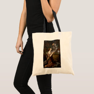 Lamia och soldaten av John William Waterhouse Tygkasse
