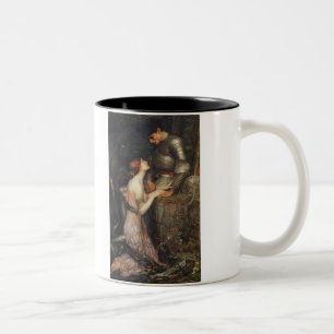 Lamia och soldaten - John William Waterhouse Två-Tonad Mugg