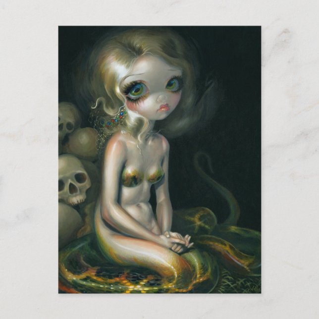 "Lamia" vykort (Framsida)