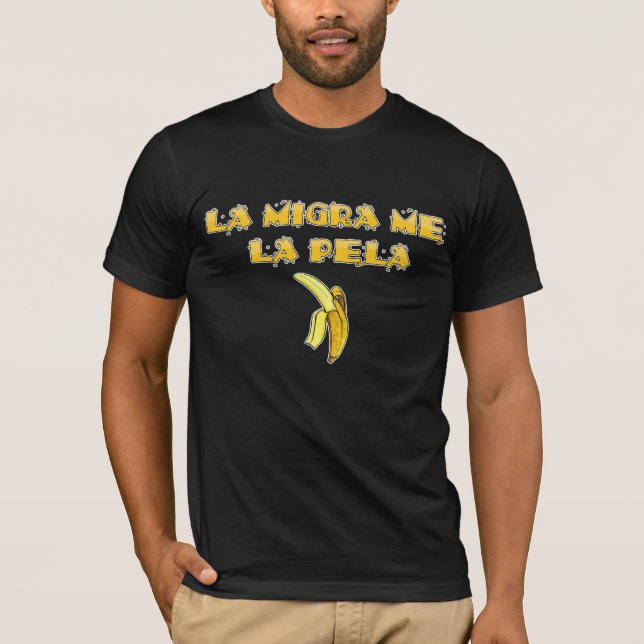 Lamigra mig lapela t-shirt (Framsida)