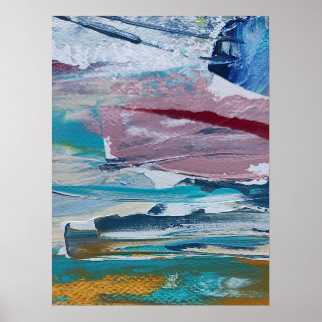  Lámina Amanecer Rosado Monticelli Art Poster (Framsidan)