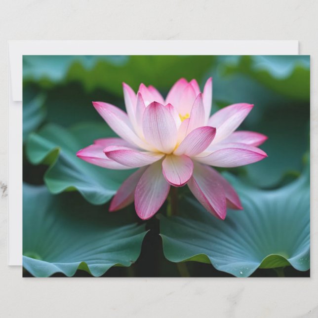 Lámina de papel ,Serenidad Floral (Framsida)