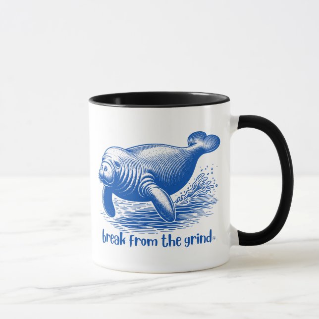 Laminat för Manatékopp Mugg (Höger)