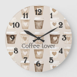 Laminated Placemat Stor Klocka