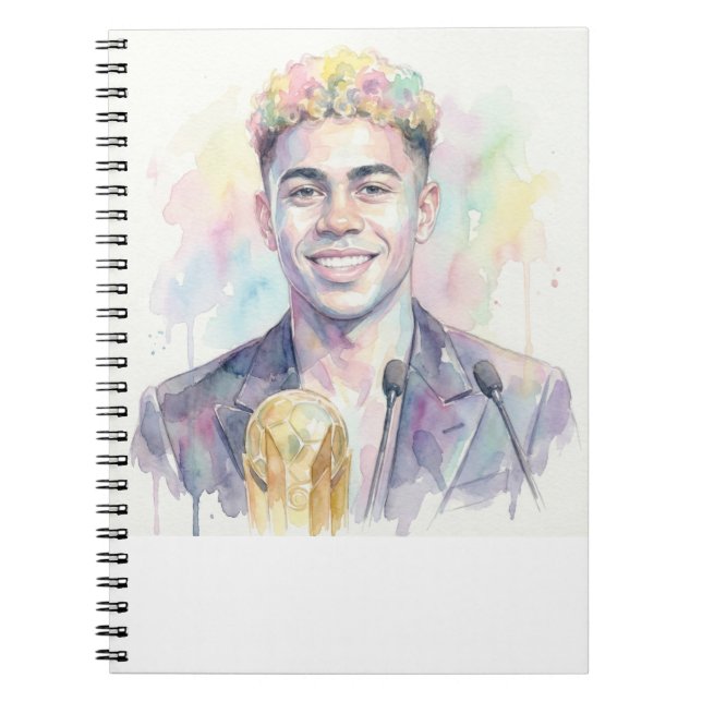 Lamine Yamal Anteckningsbok (Framsidan)