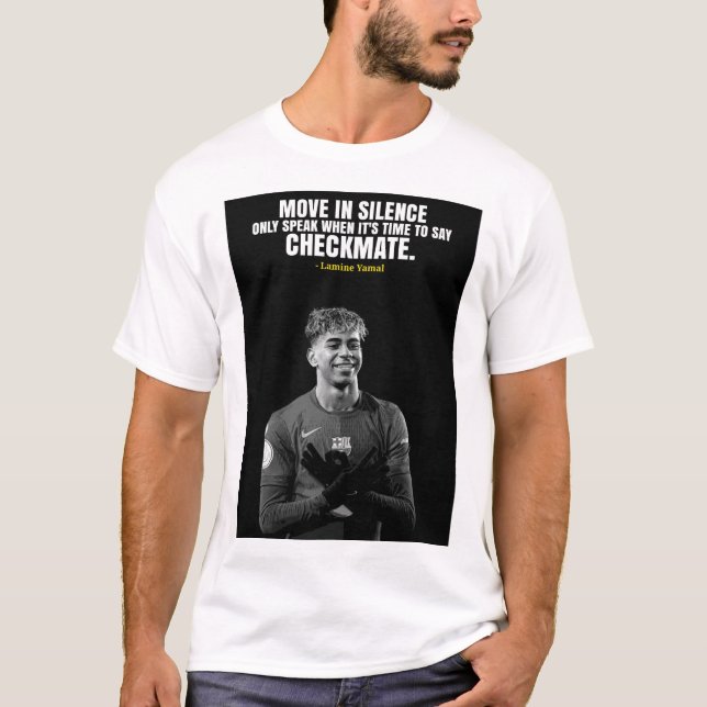 Lamine yamal quotes T-Shirt (Framsida)