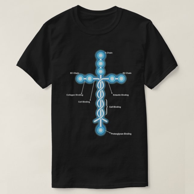 Laminin Cross 2 Gift Halloween Day Thanksgiving Ch T Shirt (Design framsida)