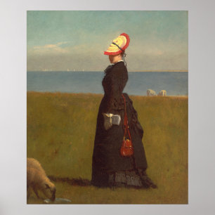 Lamm, Nantucket - Eastman Johnson Fine Art Poster