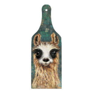 Lammande skärmar med Nyfikna Llama