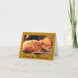 Lammas Blessings-kort Tack Kort